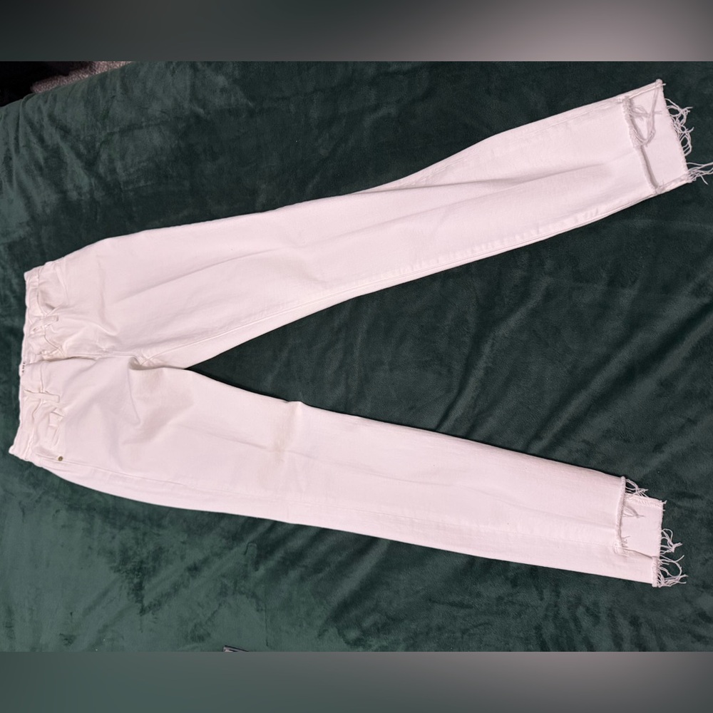 Frame Denim White Skinny Jeans size 27